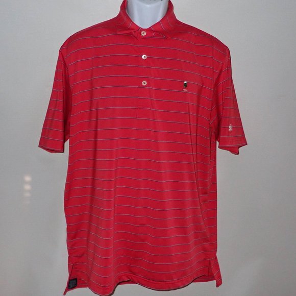 Turtleson Tour‎ Performance Striped Polo - Picture 1 of 6
